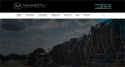 Desktop Screenshot of mammothokc.com